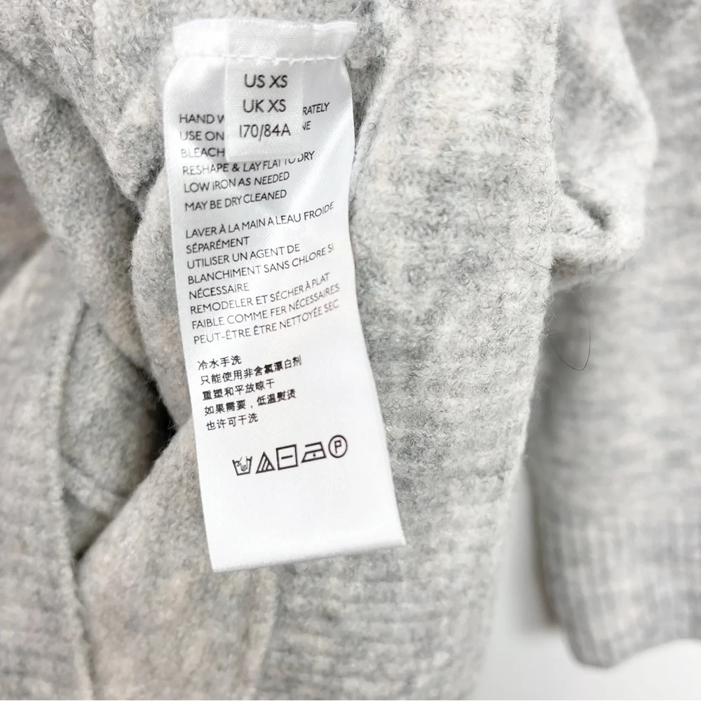 Free People Eucalypyus Heather Gray Cardigan Size XS - Picture 6 of 9